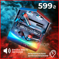 Бездротові TWS навушники M28 із зарядним кейсом ігрові Bluetooth 5.3