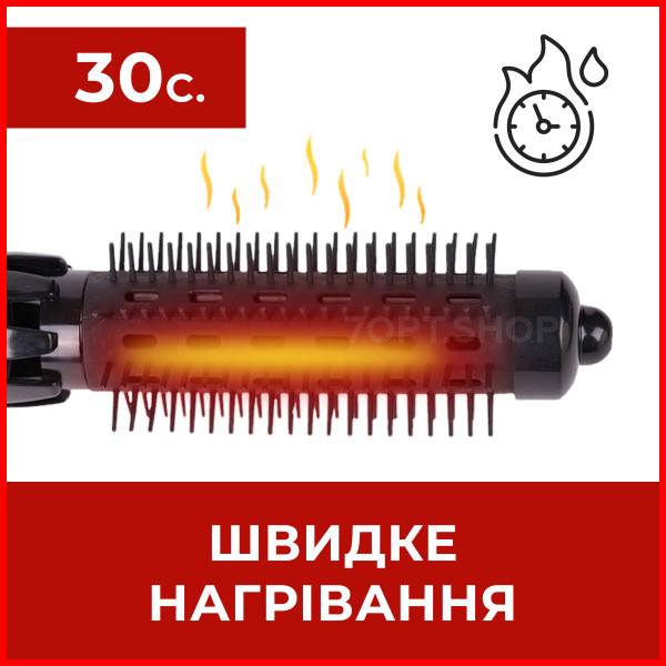 Універсальний фен-гребінець 4 в 1 для волосся