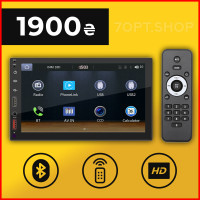 Мультимедійна-універсальна автомагнітола 2 DIN X2S 7" Android carplay MP4-MP5