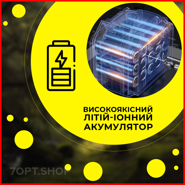 Міні акумуляторна електропила у валізі (2 акумулятори 24V)